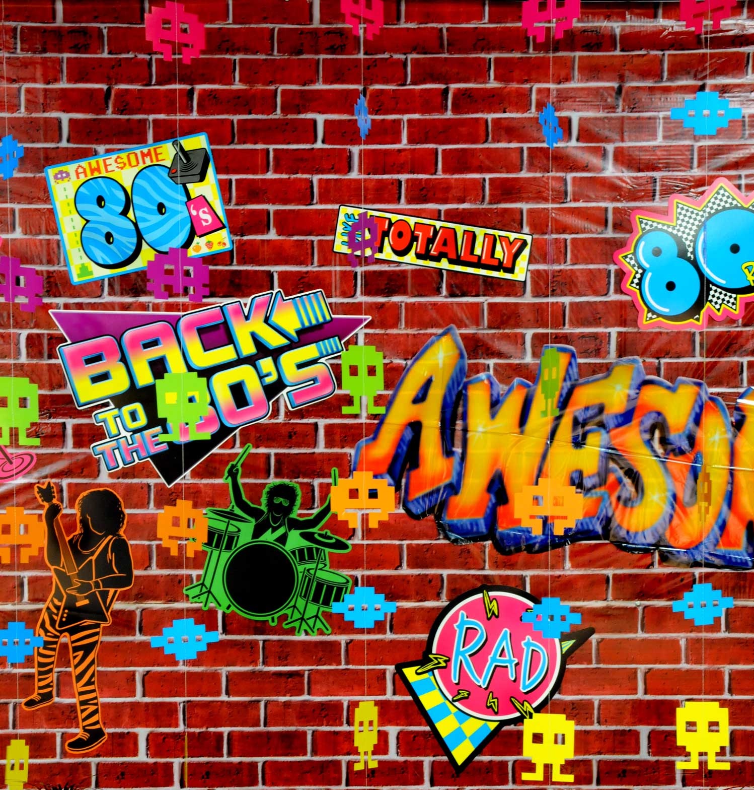 1980's Backdrop